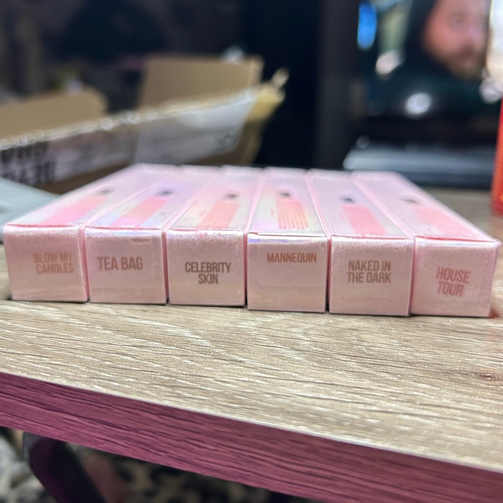 NIB - Jeffree Star Supreme Gloss Nude colors - bundle of 6